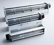 verschiedene Querstromventilatoren