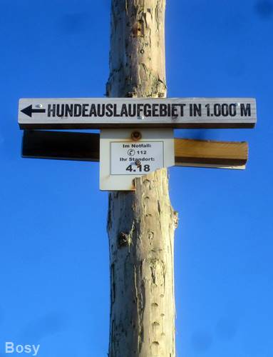 Rettungspunkt am Ordinger Strand. (leider viel zu wenig Punkte);