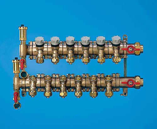 Abb. 5. Verteiler aus Rotguss-Segmenten.<br />(Werkfoto: Ewers)